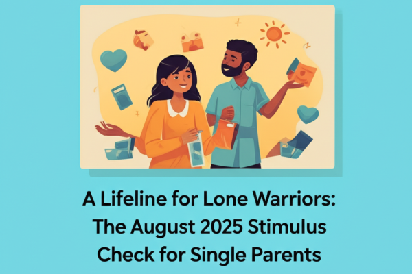 A Lifeline for Lone Warriors: The August 2025 Stimulus Check for Single Parents A Lifeline for Lone Warriors: The August 2025 Stimulus Check for Single Parents