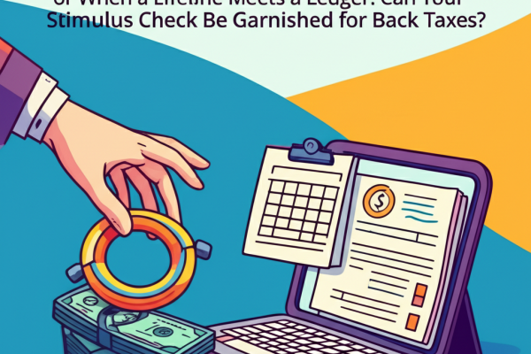 When a Lifeline Meets a Ledger: Can Your Stimulus Check Be Garnished for Back Taxes? When a Lifeline Meets a Ledger: Can Your Stimulus Check Be Garnished for Back Taxes?